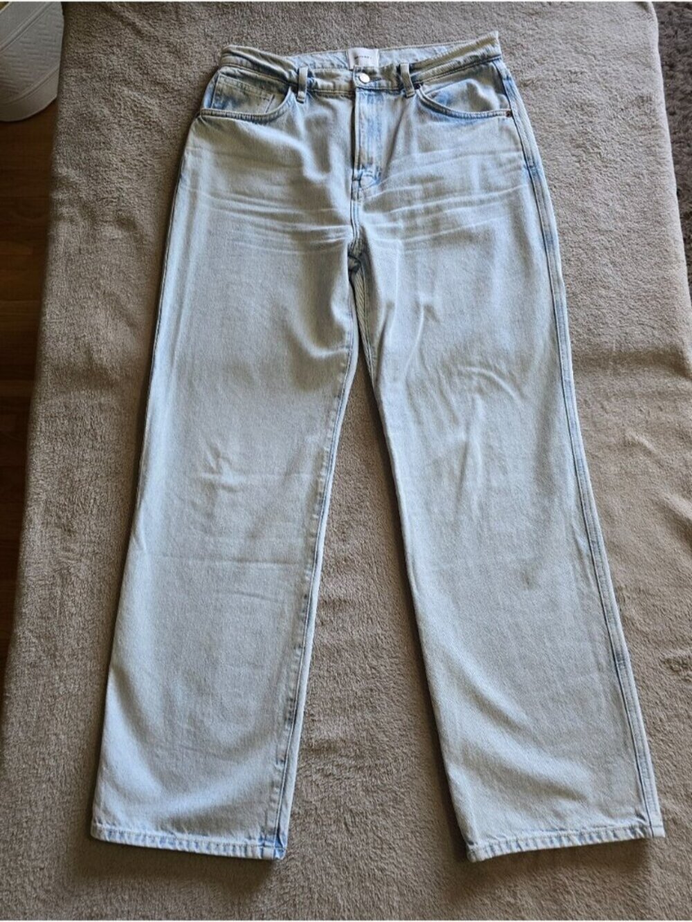 Reformation Val 90s Mid-Rise Straight Jeans in Shasta Wash size 30 - Picture 5 of 14